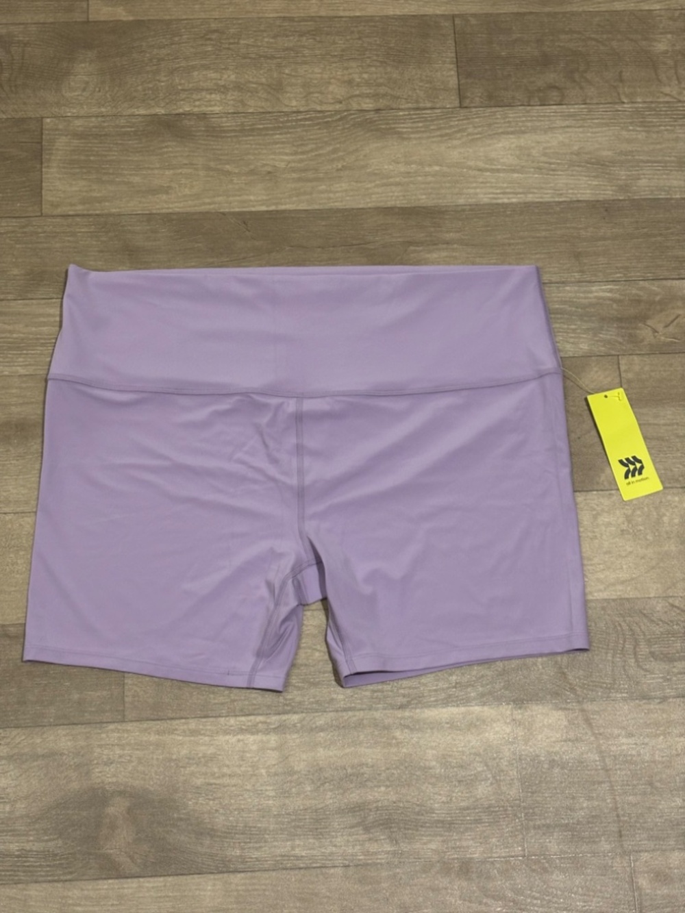 All In Motion Women s Everyday Soft Ultra High-Rise Bike Shorts Light Purple - Picture 9 of 16